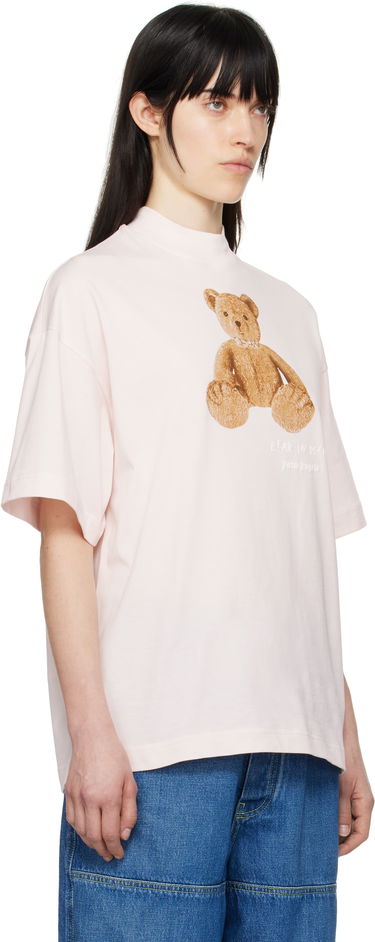 Tričko Palm Angels Palm Angels 'Bear in Mind' Loose T-Shirt Ružová | PWAA017S25JER0043C60, 1