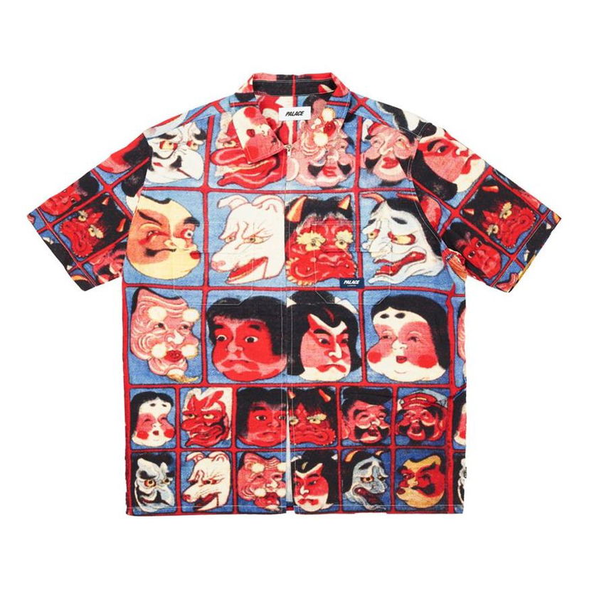 Košeľa Palace Palace D-man Short Sleeve Button-Up Shirt Rôznofarebný | P26SHT031