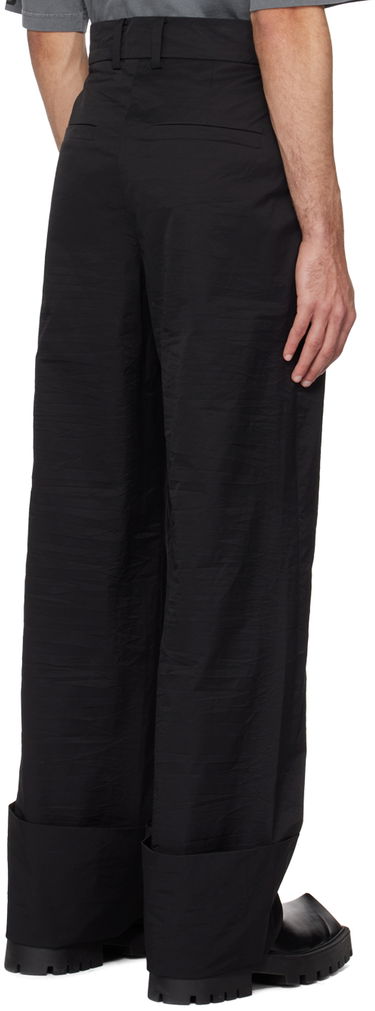 Nohavice We11done We11done Roll-Up Trousers Čierna | WD-PT0-24-225-M-BK, 2