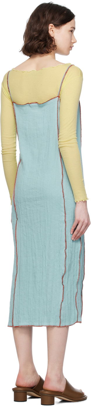 Šaty Baserange Midi Slip Dress Modrá | DRSKS-LC-SU24, 2