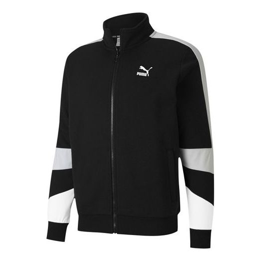 Bunda Puma TFS Track Top with Stand-Up Collar Čierna | 599347-01