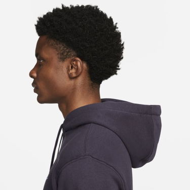 Mikina Nike Sportswear Club Fleece Pullover Hoodie Fialová | BV2654-540, 3