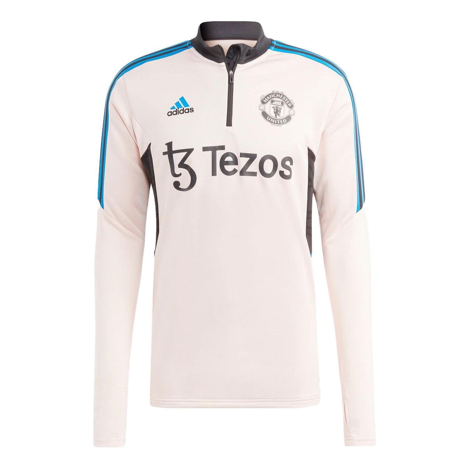 Sveter adidas Originals Manchester United Condivo 22 Training Top Béžová | IJ4848, 0
