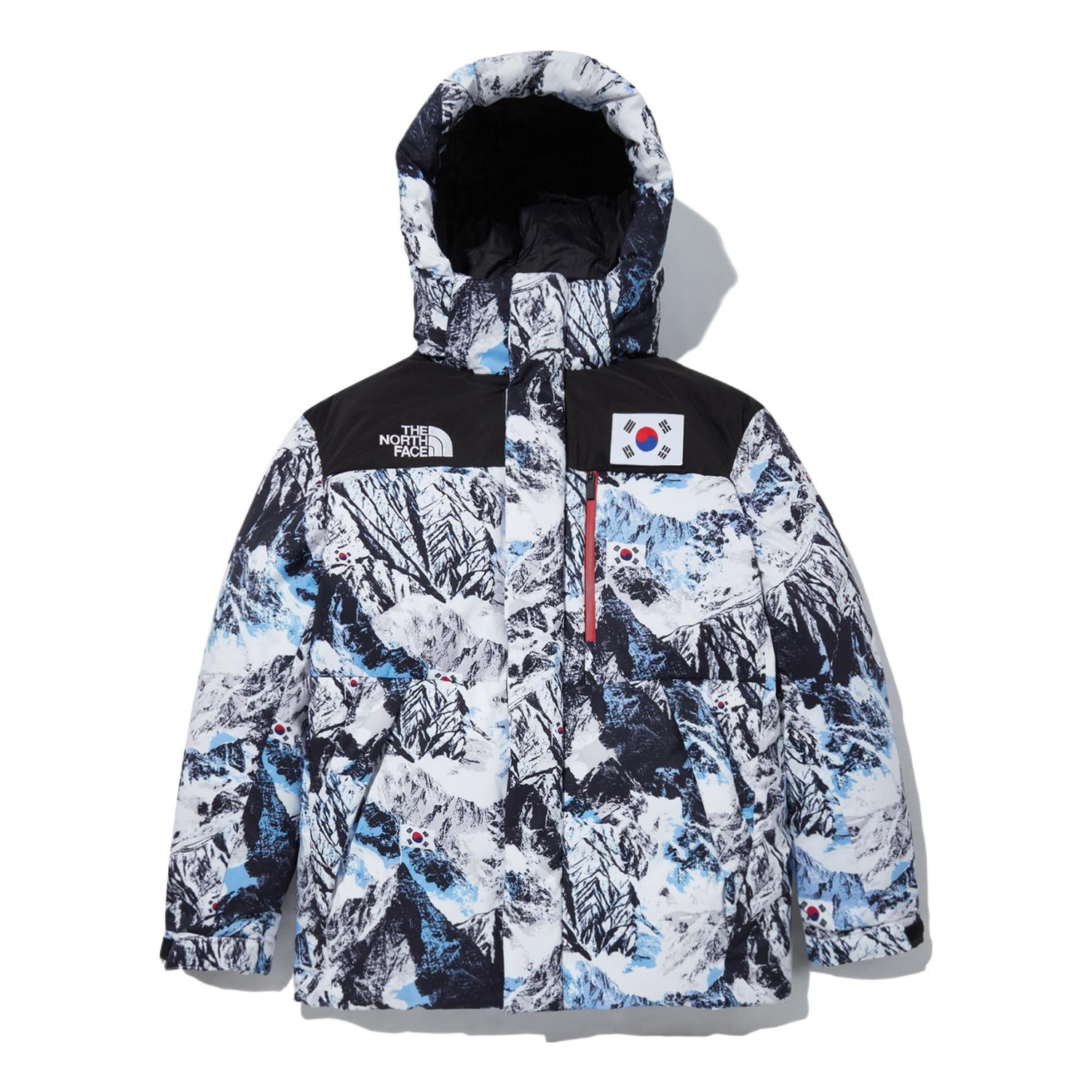 Parka The North Face Olympic Team Korea Printed Jacket Modrá | OJ1DM54J, 0