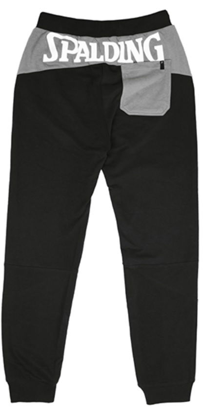Tepláky Spalding Spalding Funk Long Pants Čierna | 40221820-greymelangeblack, 1