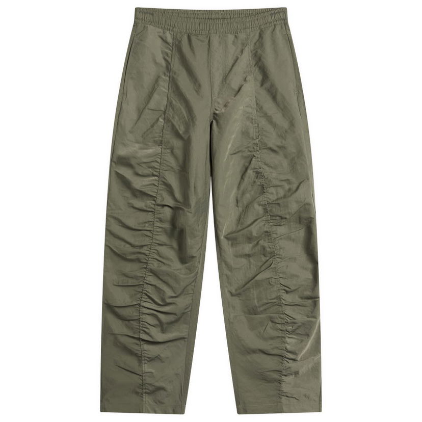 Nohavice OBEY Lula Flight Ruched Pant Zelené | 242020126-SAG