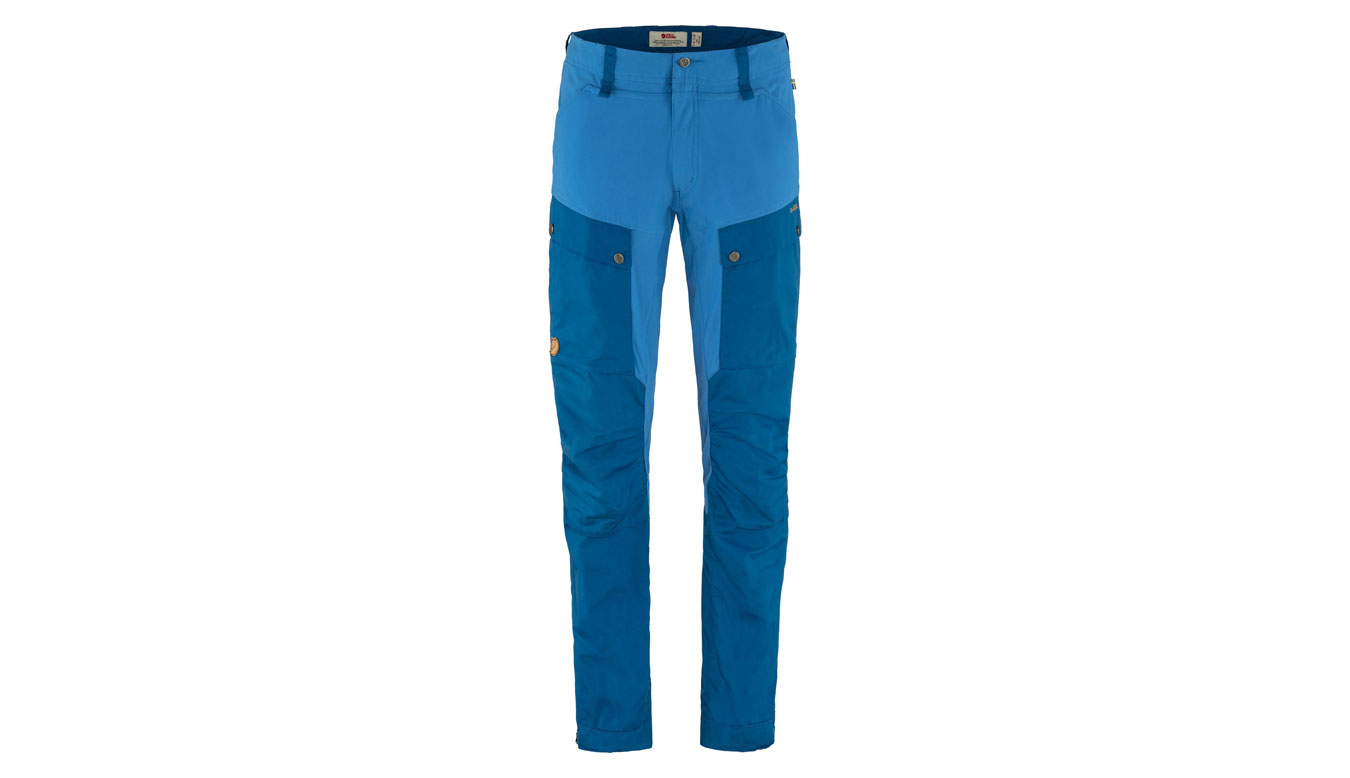 Nohavice FJÄLLRÄVEN Keb Trousers Modrá | F85656-538-525, 0