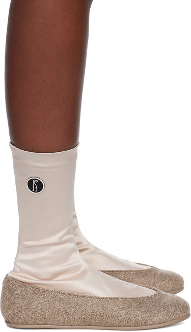 Tenisky a topánky KIKO KOSTADINOV Kiko Kostadinov Proxima Low Ballerina Boots Béžová | KKWAW25FT04-195, 0