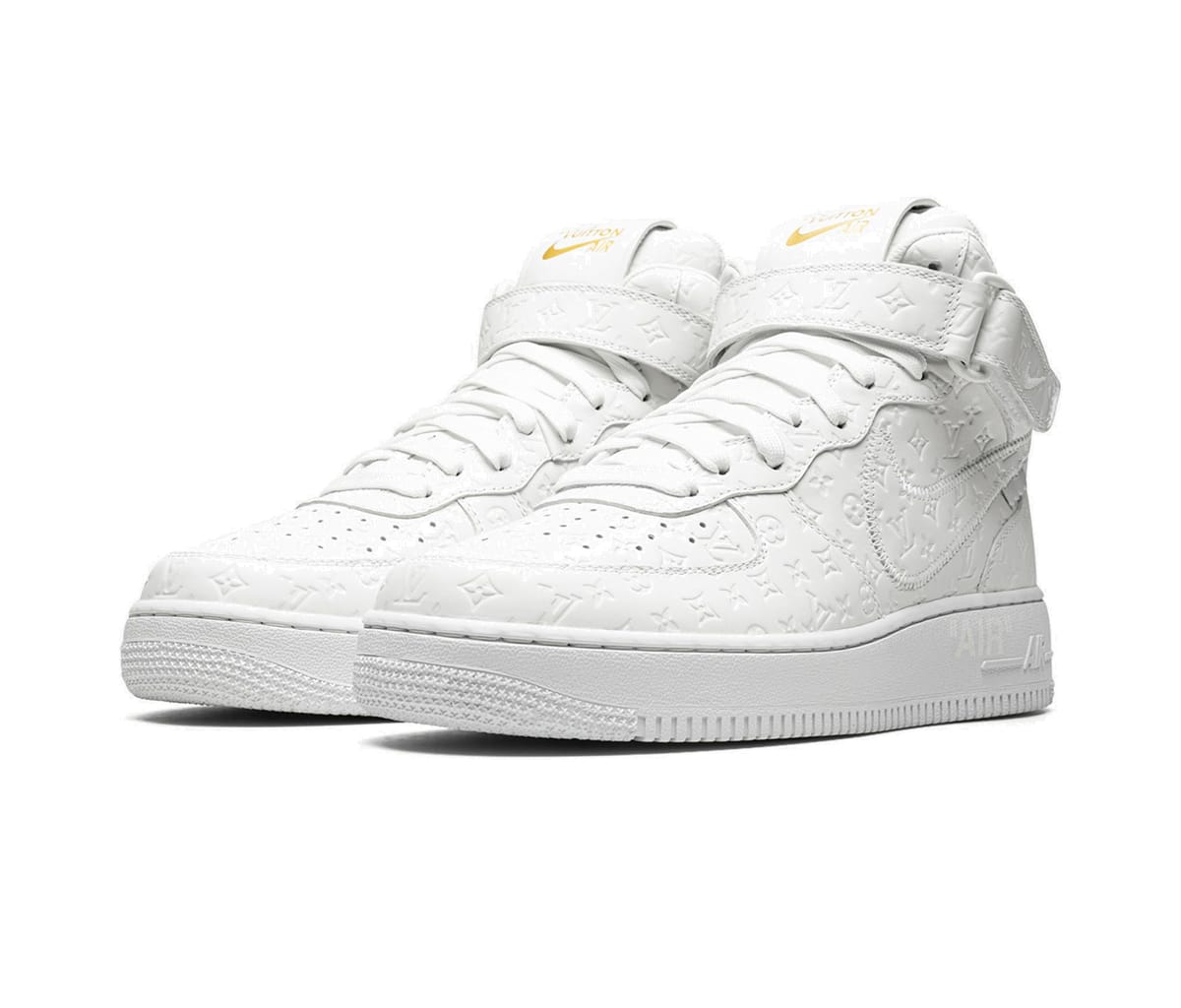 Tenisky a topánky Nike Louis Vuitton By Virgil Abloh x Air Force 1 Mid Biela | MS0222, 1