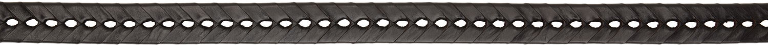 Opasok LEMAIRE Lemaire Braided Belt Čierna | AC1210 LL0055, 1