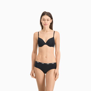 Podprsenka Puma Microfiber Brazilian Panties, 2-Pack Čierna | 907855_04, 0