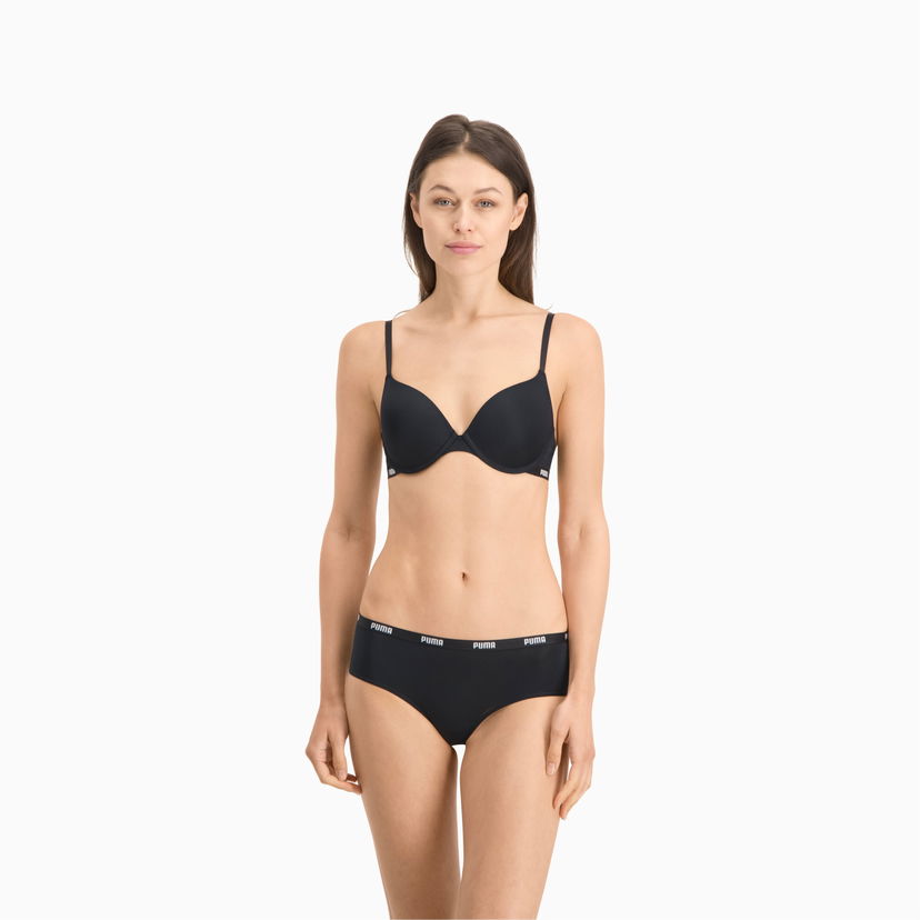 Podprsenka Puma Microfiber Brazilian Panties, 2-Pack Čierna | 907855_04