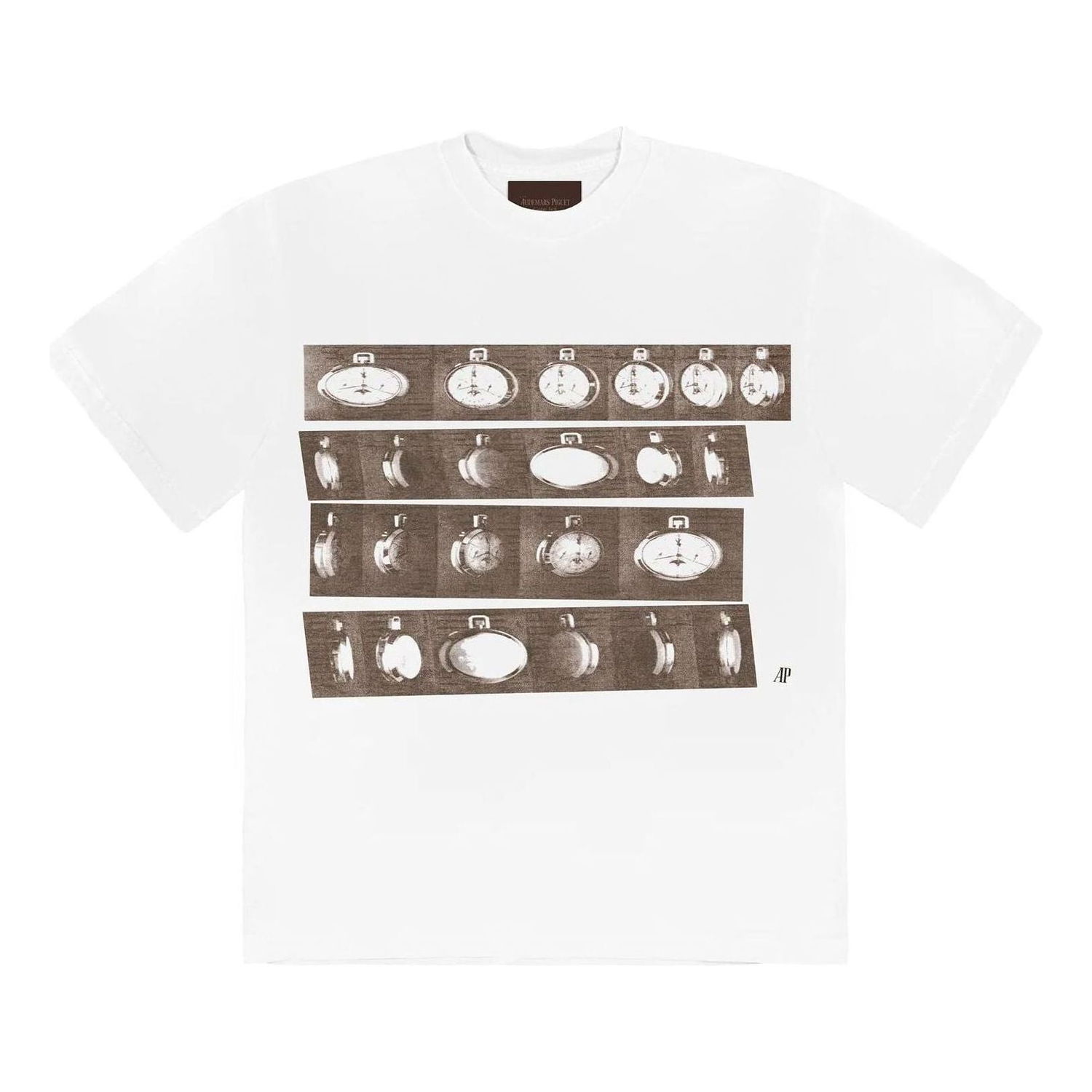 Tričko Cactus Jack by Travis Scott Travis Scott x Audemars Piguet Chronograph T-Shirt Biela | CJAP-SS03, 0