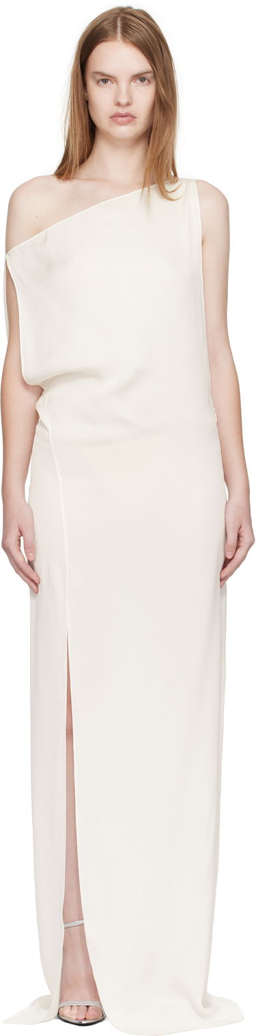 Šaty Tom Ford Tom Ford Off The Shoulder Evening Maxi Dress Biela | AB3523-FAX1446, 0
