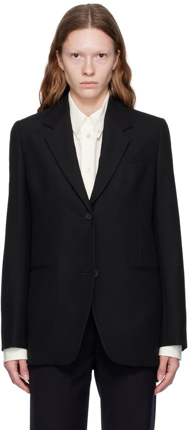 Bunda TOTEME Tailored Single-Breasted Blazer Čierna | 233-3014-246, 0