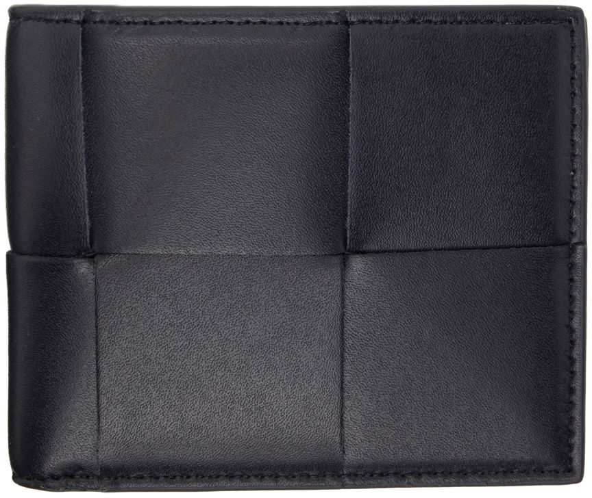 Peňaženka Bottega Veneta Cassette Bi-Fold Leather Wallet Šedá | 743004VBWD5, 0