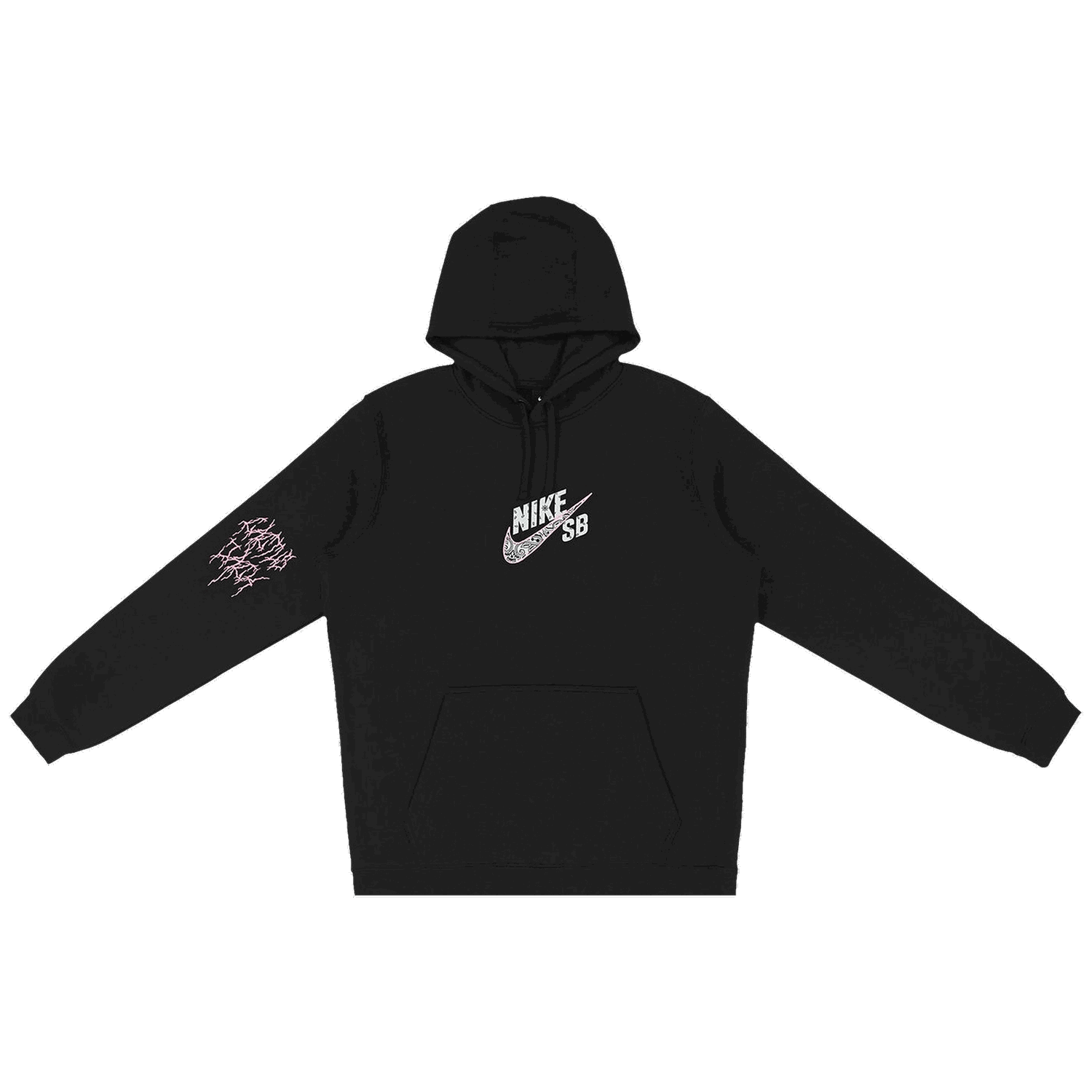 Mikina Cactus Jack by Travis Scott Nike SB x Hoodie Čierna | CJNK SH13 BLAC, 0