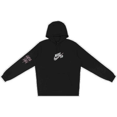 Mikina Cactus Jack by Travis Scott Nike SB x Hoodie Čierna | CJNK SH13 BLAC, 0