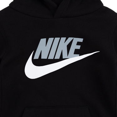 Mikina Nike Club Pullover Hoodie 116-122 Čierna | 86G703-023, 6