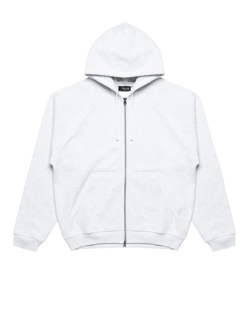 Mikina Dime Cursive Small Logo Zip Hoodie Šedá | DIMEHO2558ASH