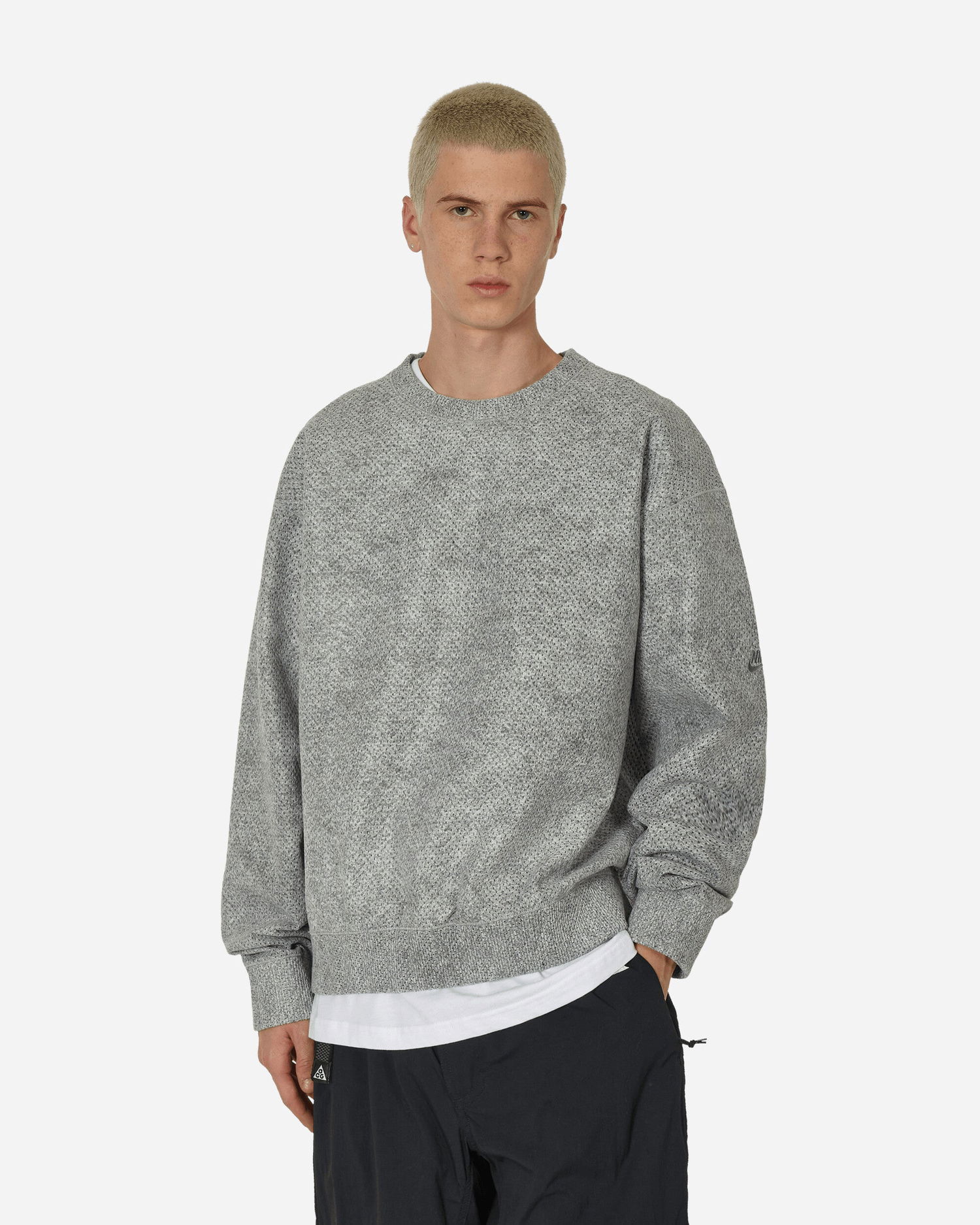 Košeľa Nike Therma-FIT ADV Crewneck Šedá | FB7431-077, 0