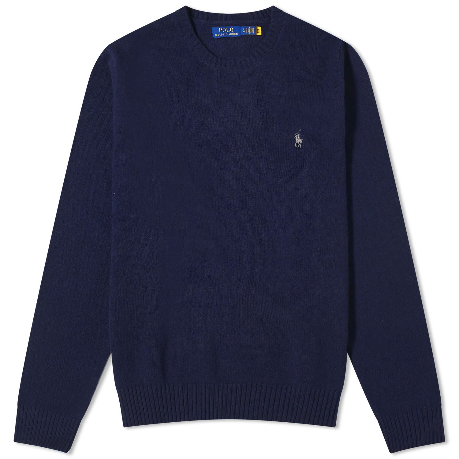 Sveter Polo by Ralph Lauren Wool Cashmere Crew Neck Jumper Navy | 710878292002, 0