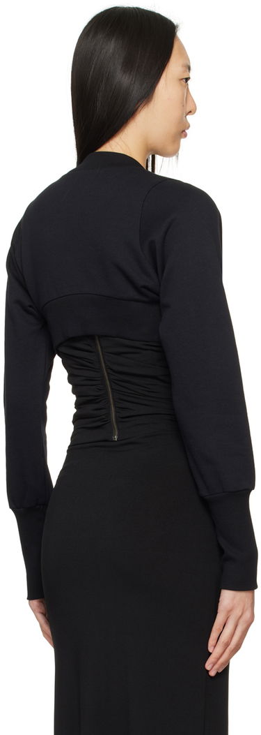 Sveter Miaou Miaou Lana Cropped Sweatshirt Čierna | 8016FTBLK, 2