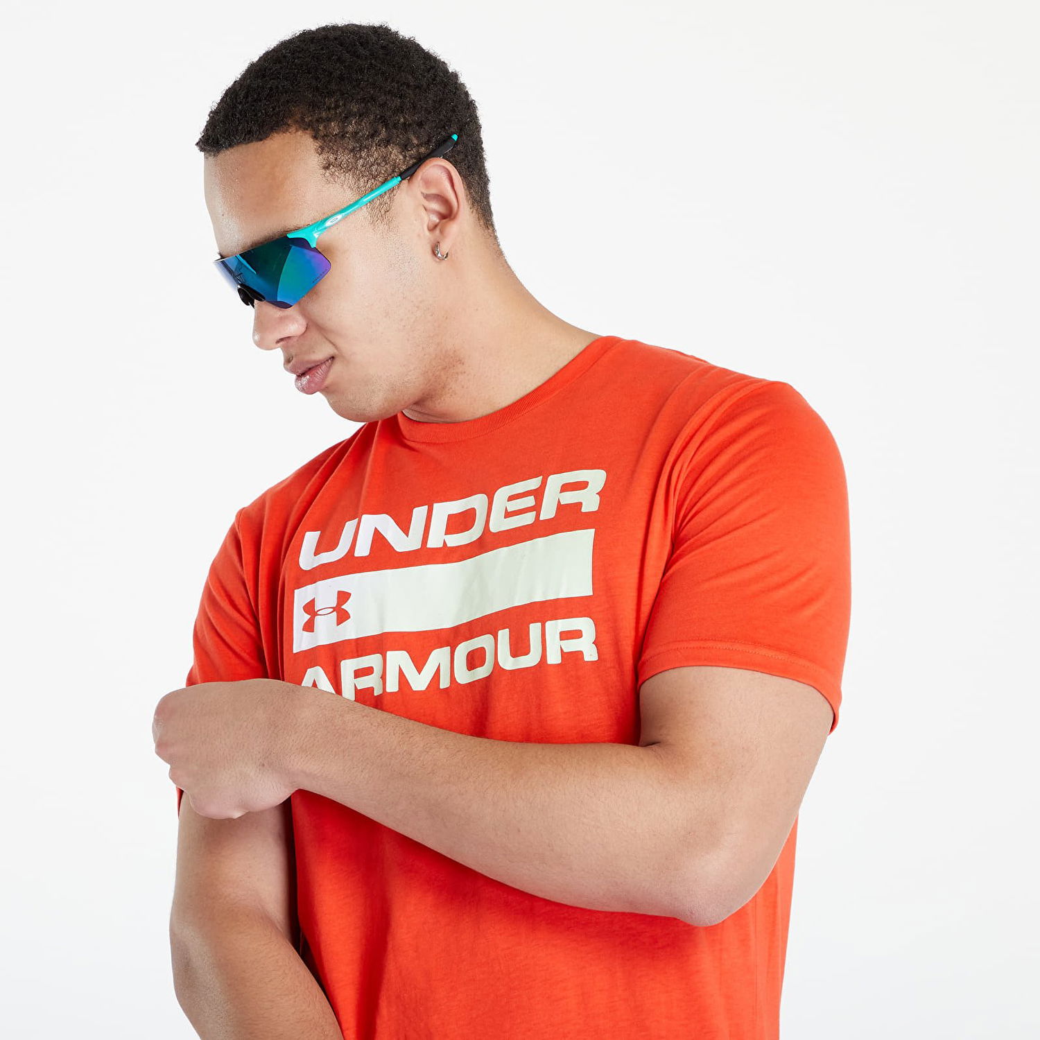 Tričko Under Armour Team Issue Wordmark SS Červená | 1329582-890, 0