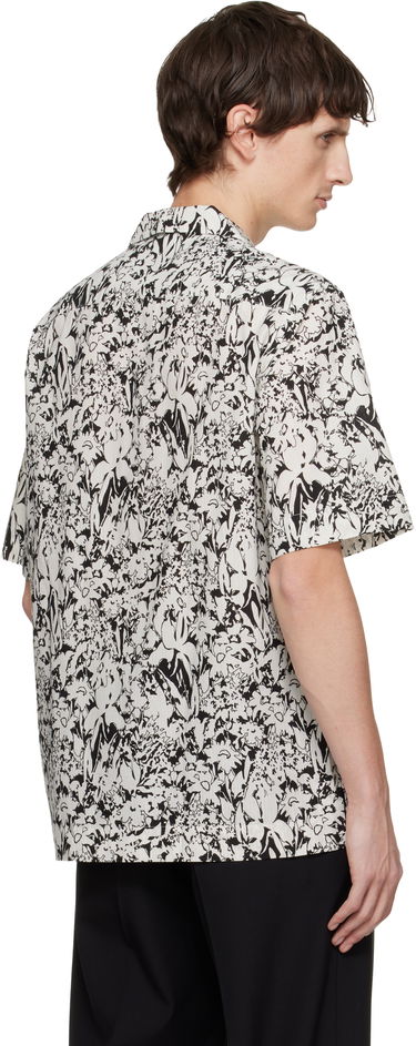 Košeľa Paul Smith 'Avant Garden' Print Short-Sleeve Shirt Biela | M1R-905U-T02721-02, 2