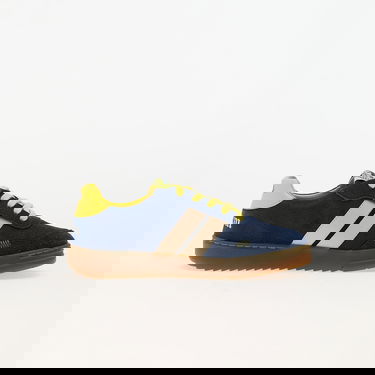 Tenisky a topánky Palm Angels University Track Suede Snk Blue A Yellow Navy | PBIA016F24LEA0014918, 2