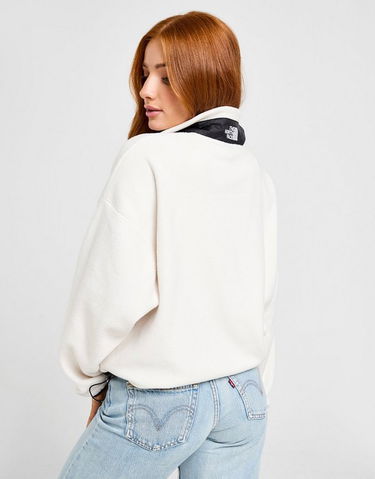 Mikina The North Face The North Face Hanagita 1/4 Zip Fleece Biela | NF0A8FY6QLI1, 2