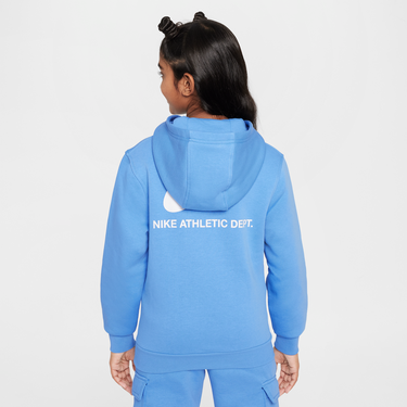 Mikina Nike Nike Sportswear Fleece Hoodie Modrá | HV6965-489, 3