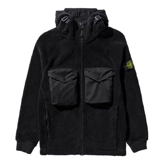 Mikina Stone Island Pile Garment Dyed Sweatshirt Čierna | 751560134-V0029, 0