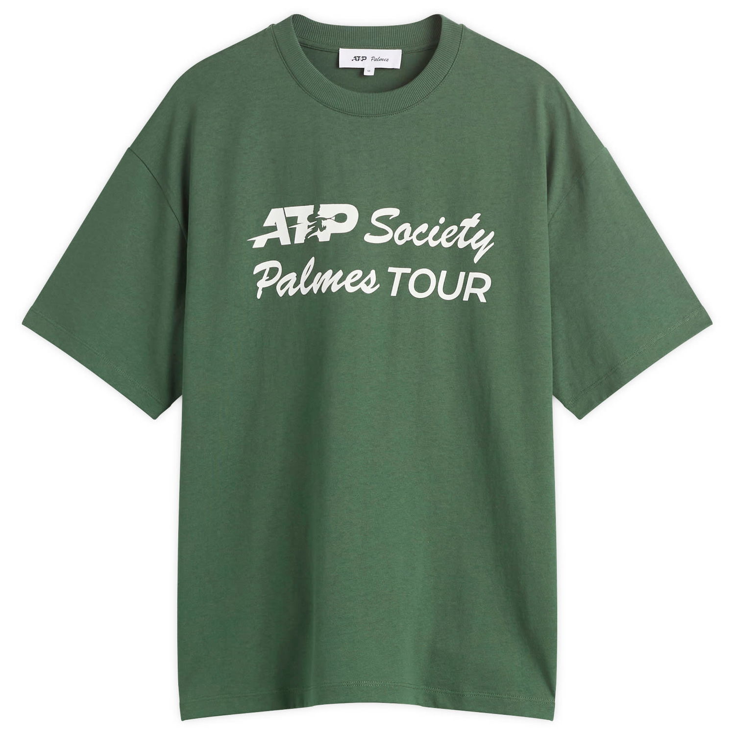 Tričko Palmes ATP Society Tour T-Shirt Zelené | P10-0075-777, 0