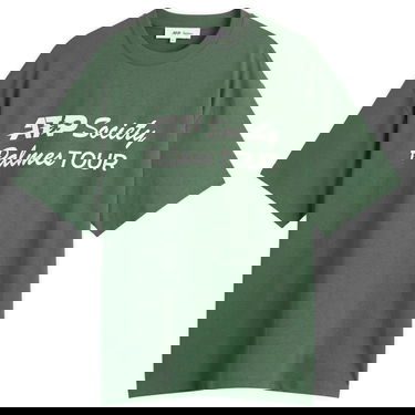 Tričko Palmes ATP Society Tour T-Shirt Zelené | P10-0075-777, 0