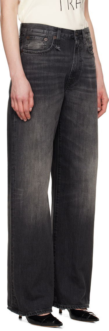 Džínsy R13 R13 D'Arcy Loose Jeans Čierna | R13WD038-D284A, 1