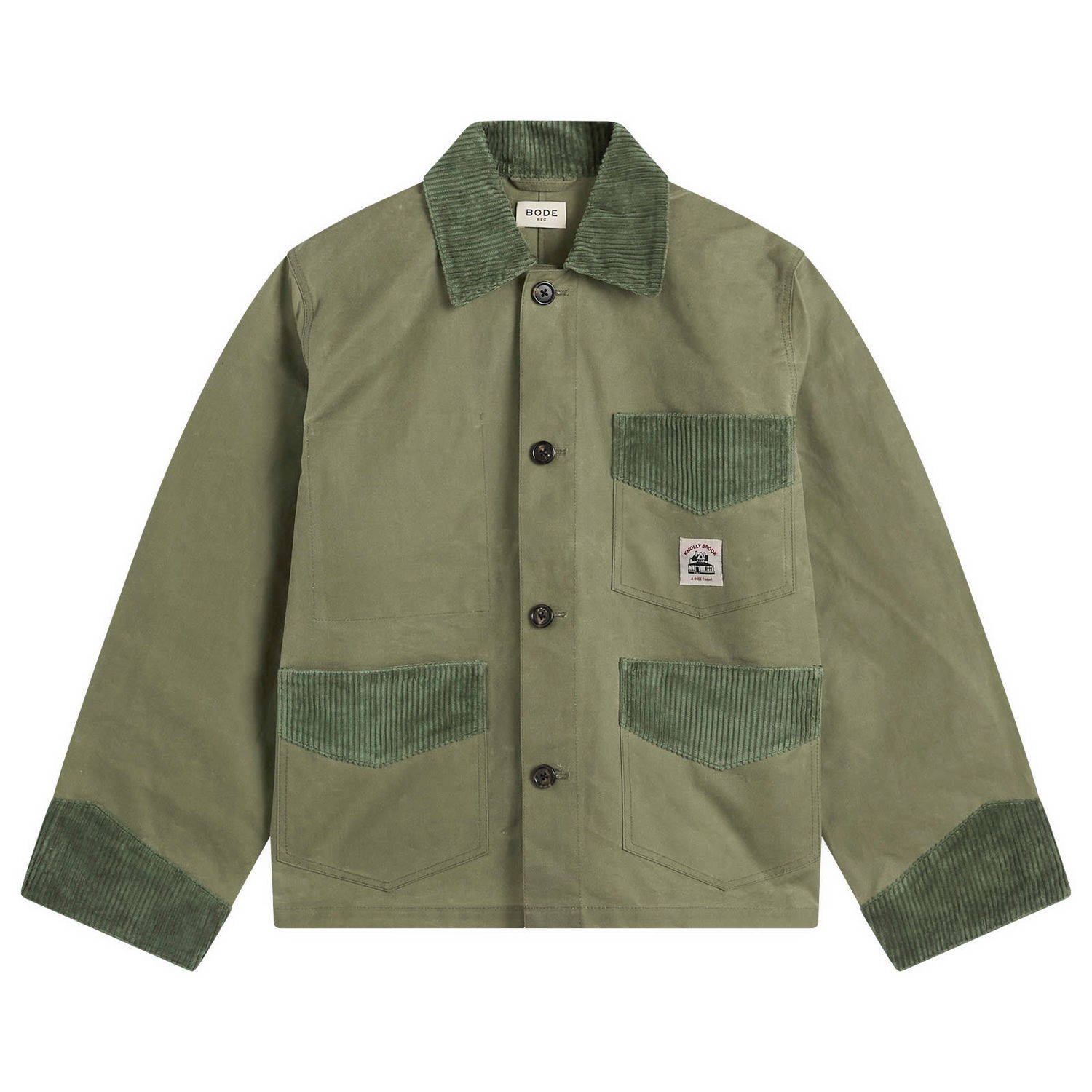 Bunda Bode Waxed Craft Jacket X-Small Zelené | WRF25JA016-LTGRN, 0