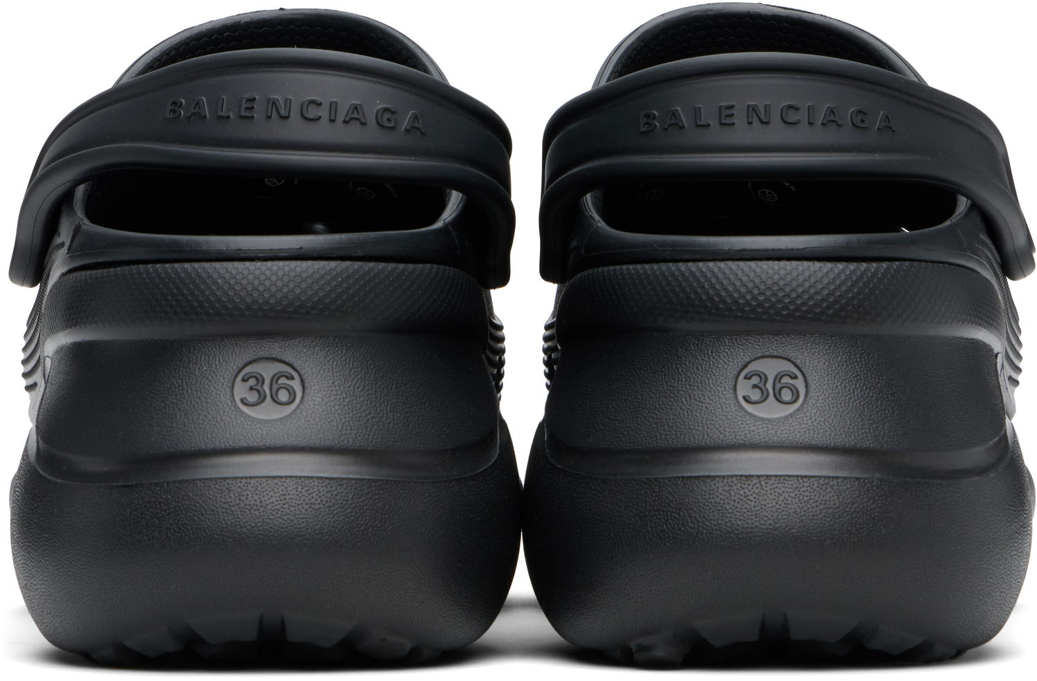 Oblečenie Balenciaga Balenciaga Crocs Edition Jibbitz Mules Čierna | 720762 W0FOW, 1