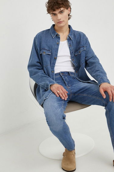 Košeľa Levi's ® Western Denim Shirt Modrá | A1919.0014, 1