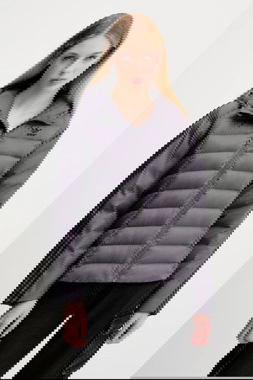 Prešívaná bunda adidas Originals adidas Originals Slim Jacket Šedá | JX2938, 0