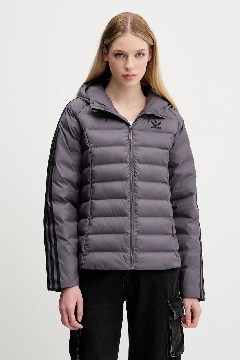 Prešívaná bunda adidas Originals adidas Originals Slim Jacket Šedá | JX2938