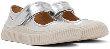 Tenisky a topánky Marni Marni Kids Printed Metalická | 76735, 3