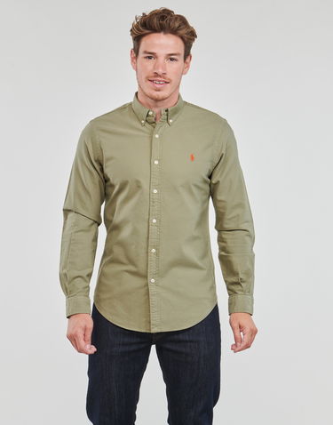 Košeľa Polo by Ralph Lauren Long Sleeve Shirt Zelené | 710804257032, 1