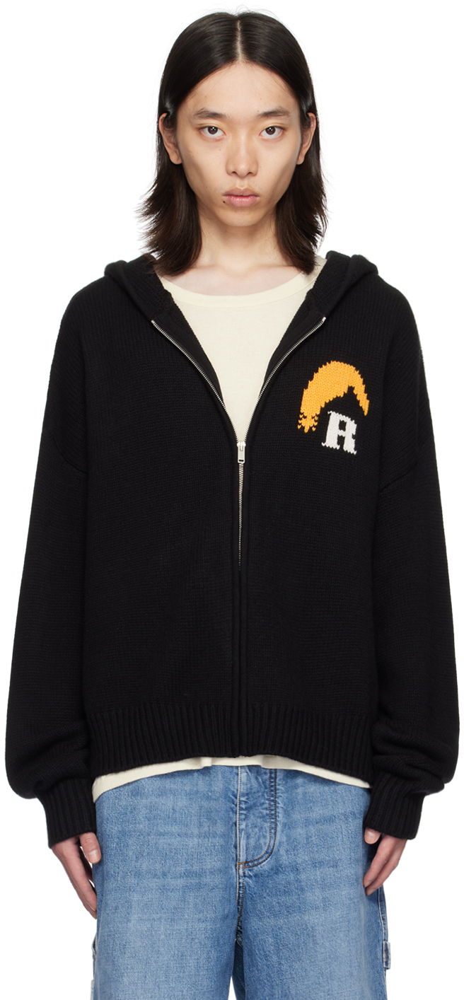 Mikina Rhude Hoodie With Logo Čierna | RHPF24HO01867, 0