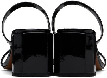 Tenisky a topánky BY FAR Tanya Patent Leather Heeled Sandals Čierna | 19PFTNYSBLP, 1