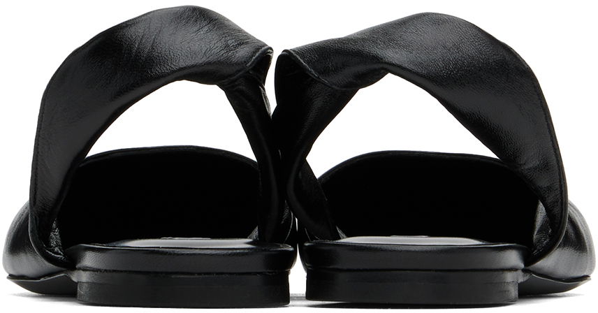 Oblečenie BY FAR BY FAR Yasha Slingback Flats Čierna | MWFFC024LL002BK001PL, 1