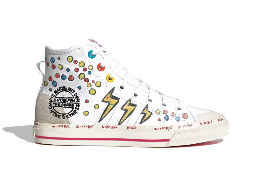 Tenisky a topánky adidas Originals Nizza Hi Disney Biela | GZ8838, 0