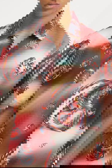 Košeľa Carhartt WIP Short Sleeve Solar Chrome Relaxed Fit Classic Collar Shirt Rôznofarebný | I035155.32LXX, 3