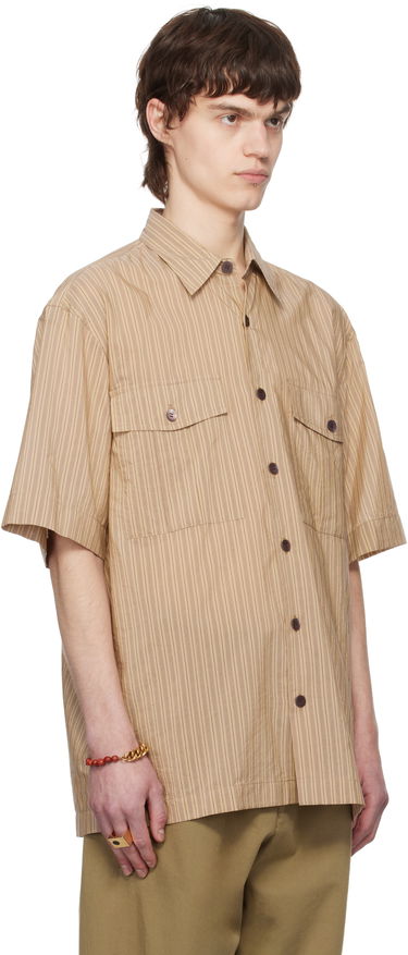 Košeľa Dries Van Noten Dries Van Noten Striped Two-Pocket Shirt Béžová | 251-020706-1524, 1