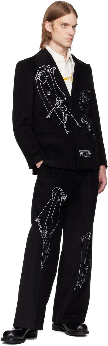 Súprava KidSuper KidSuper String Puppets Blazer Čierna | SS25-SUT-07, 3